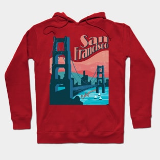 San Francisco red Hoodie